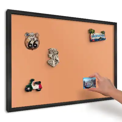 Magnetická tabule do kuchyně Jednoduchost teplého povrchu