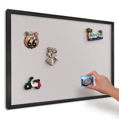 Magnetická tabule do kuchyně Růžová a šedá abstraktní elegance