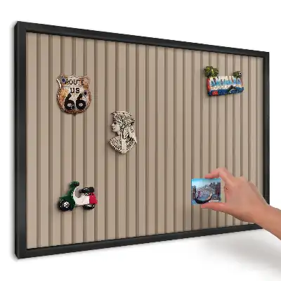 Magnetická tabule Teplé minimalistické linie