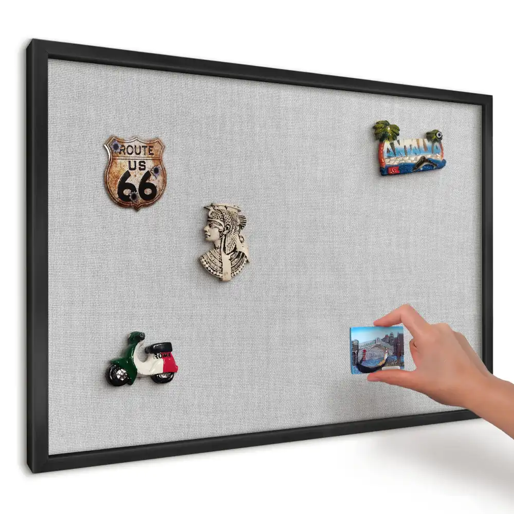 Magnetická kuchyňská tabule v elegantní šedé textuře