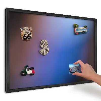 Magnetická tabule do kuchyně Umělecká barevná abstrakce