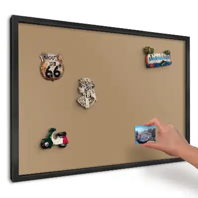 Magnetická tabule Zářivá minimalistická oranžová