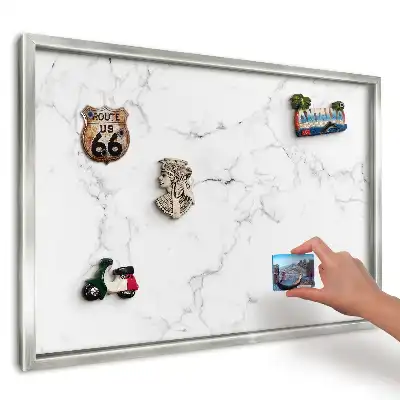 Magnetická tabule Elegantní mramor se žilkami