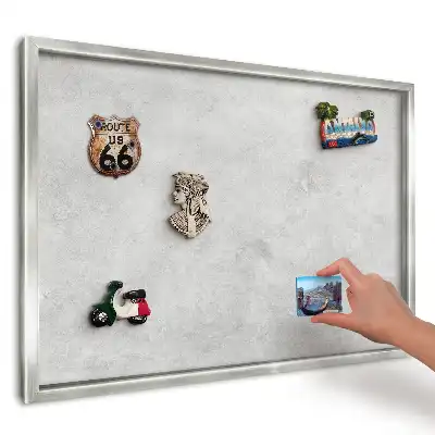 Magnetická nástěnná tabule Moderní lehký beton