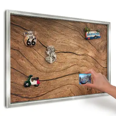 Magnetická tabule Atmosférické teplé dřevo