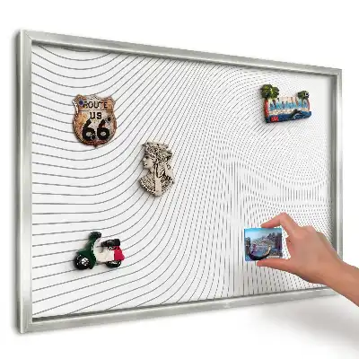 Magnetická tabule Dynamické plynulé linie