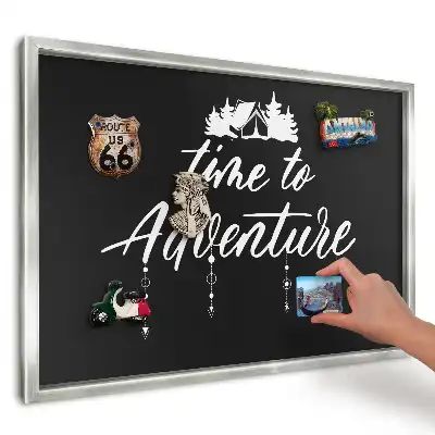 Magnetická tabule Černobílé dobrodružství