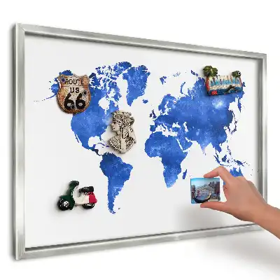 Magnetická tabule Vesmírná mapa světa