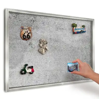 Magnetická tabule Loft v minimalistickém betonovém designu