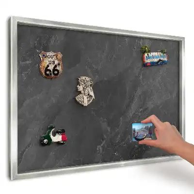 Magnetická tabule na zeď Mramorová elegance a hloubka