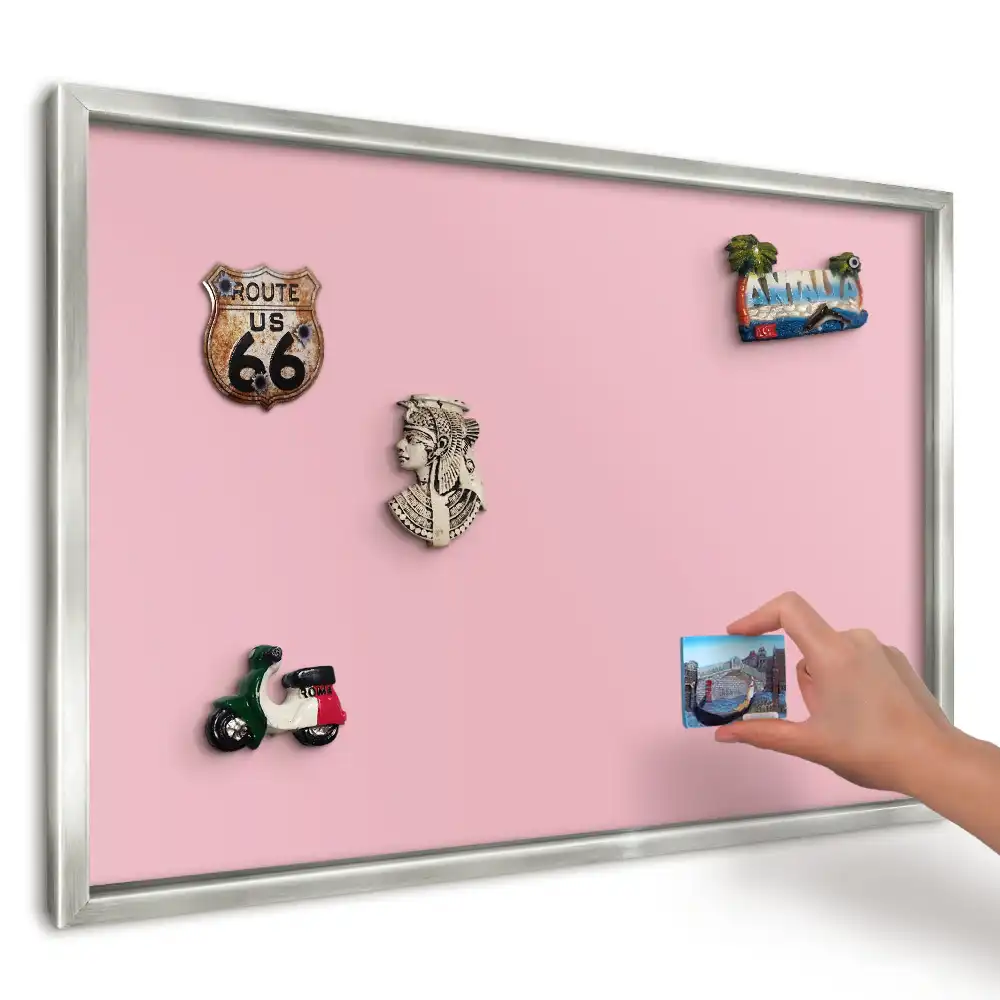 Magnetická nástěnná tabule Harmonická jemná růžová