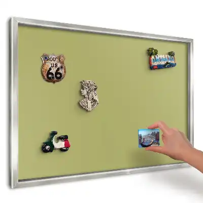 Magnetická tabule se zeleným vintage pozadím