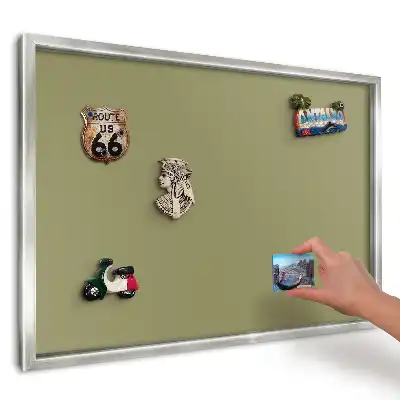 Nástěnná magnetická tabule Žlutá pozitivní vibrace