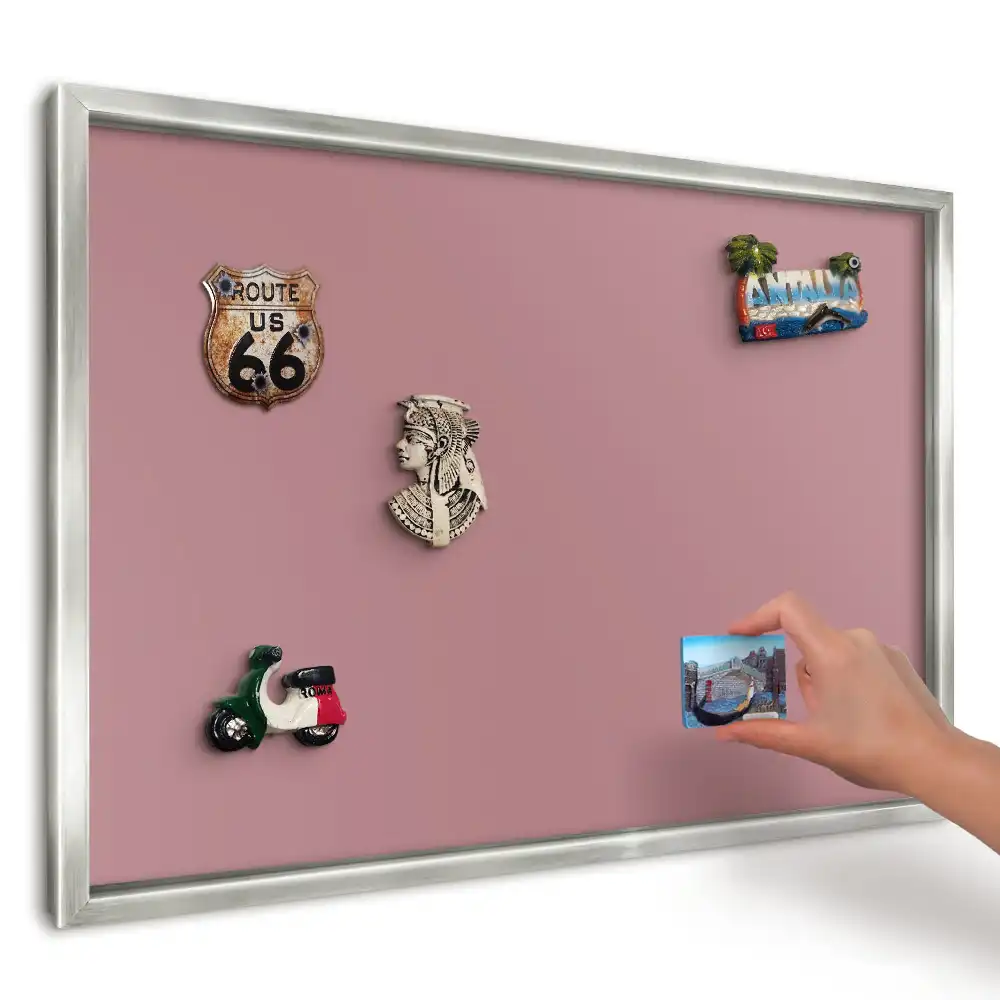 Magnetická tabule na zeď Růžové minimalistické pozadí