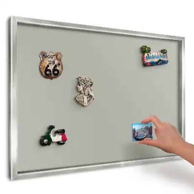 Magnetická nástěnná tabule Světle zelená jemnost míru