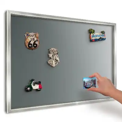 Magnetická tabule na zeď s tmavě modrým a modrým přechodem