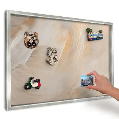 Magnetická nástěnná tabule Jemná hra štětce