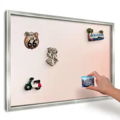 Magnetická tabule Harmonická pastelová kompozice