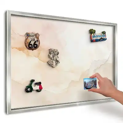 Magnetická tabule Relaxační akvarelové pastely