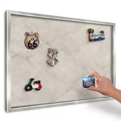Magnetická nástěnná tabule Elegantní klasický mramor