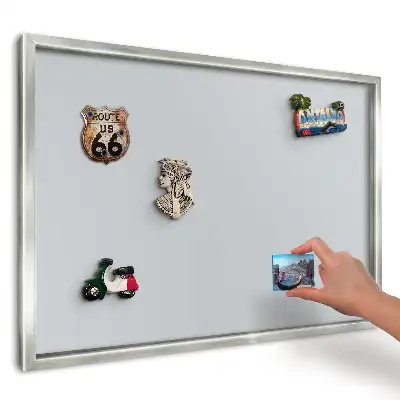 Magnetická nástěnná tabule Klidná šedá elegance