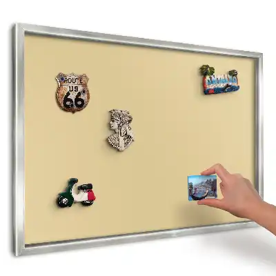 Magnetická nástěnná tabule s motivem klidného béžového pozadí