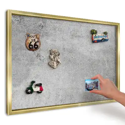 Magnetická tabule v dekoru světle šedý beton