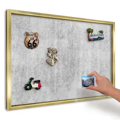 Magnetická tabule s texturou průmyslově šedé barvy