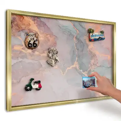 Magnetická nástěnka Pastelová elegance