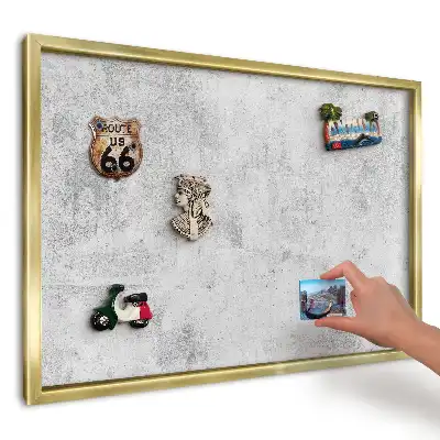 Magnetická nástěnka Elegantní šedý beton