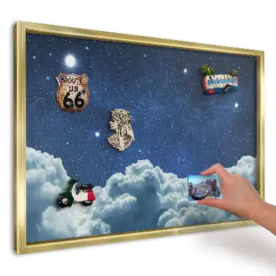 Magnetická tabule Hvězdná noční obloha