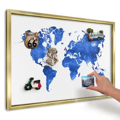 Magnetická nástěnka Vesmírná mapa světa