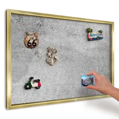 Magnetická nástěnka Loft v minimalistickém betonovém provedení