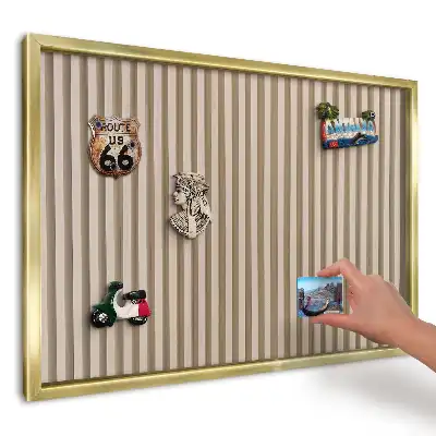 Magnetická nástěnka Světlé svislé proužky