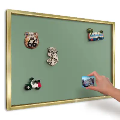 Magnetická nástěnka Moderní svěží zeleň