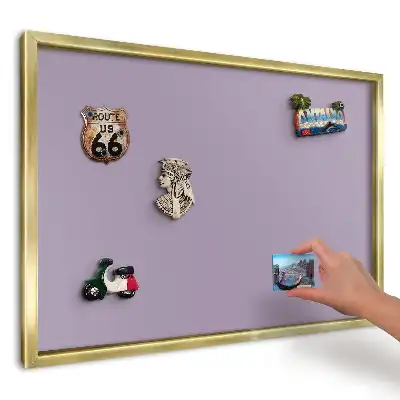 Magnetická tabule Lila ve fialovém minimalismu