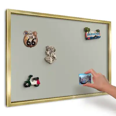 Magnetická tabule v barvě světle zelená jemnost míru