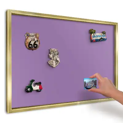 Magnetická nástěnka Výraznost fialové elegance