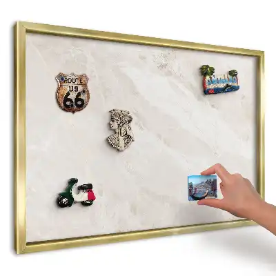 Magnetická tabule Elegantní béžový kámen
