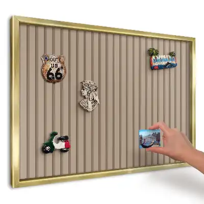 Magnetická tabule Teplé minimalistické linie