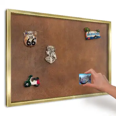 Magnetická tabule s texturou přírodního dřeva