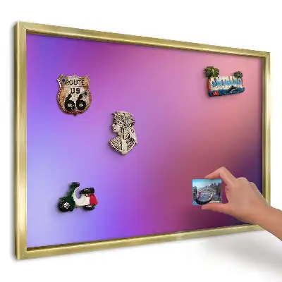 Magnetická tabule Relaxační fialová a růžová