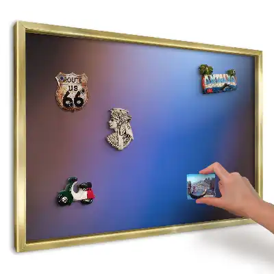 Magnetická nástěnka Umělecká barevná abstrakce