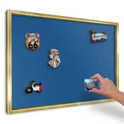Magnetická tabule Moderní tmavě modrá