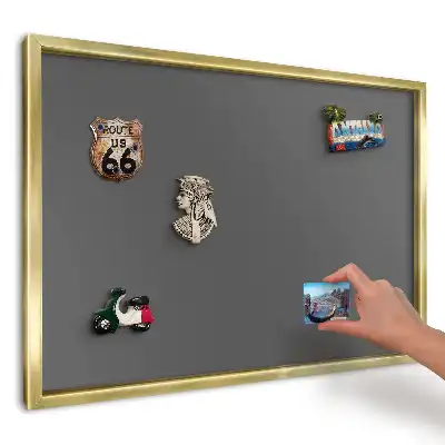 Magnetická nástěnka s tmavě šedým minimalistickým pozadím