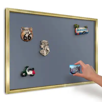 Magnetická nástěnka s monochromatickým elegantním designem