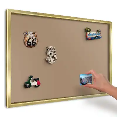 Magnetická tabule v minimalistickém oranžovém stylu