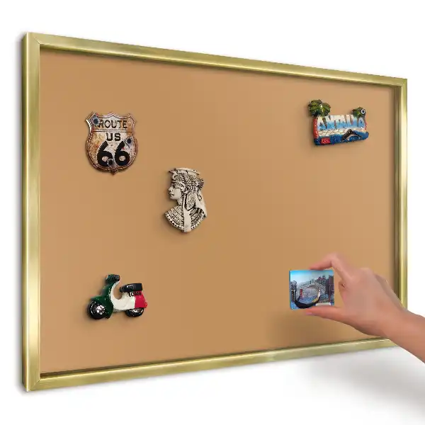Magnetická nástěnka Minimalismus oranžového čtverce