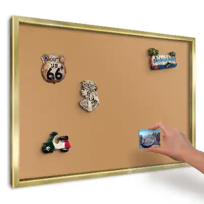 Magnetická nástěnka Minimalismus oranžového čtverce