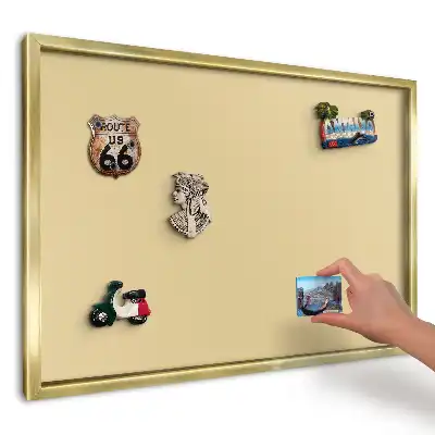 Magnetická tabule s motivem teplého béžového pozadí klidu